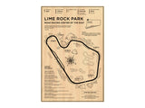 Lime Rock Park Wood Mural
