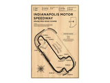 Indianapolis Motor Speedway Grand Prix Circuit Wood Mural