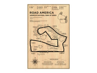 Road America Wood Mural