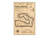 Road America Wood Mural