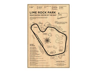 Lime Rock Park Wood Mural