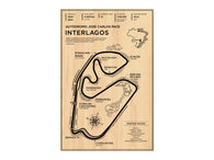 Interlagos Circuit Wood Mural