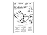 Silverstone Circuit Wood Mural